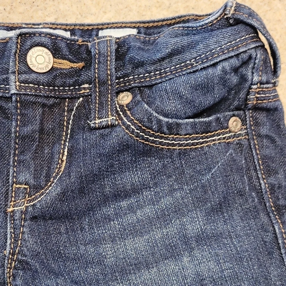 Old Navy Kids Blue Denim Cotton Shorts Size 6